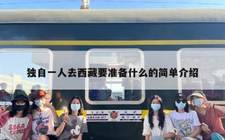 独自一人去西藏要准备什么的简单介绍
