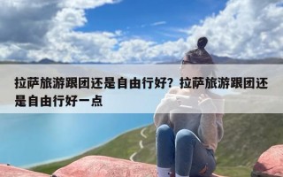 拉萨旅游跟团还是自由行好？拉萨旅游跟团还是自由行好一点