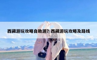 西藏游玩攻略自助游？西藏游玩攻略及路线