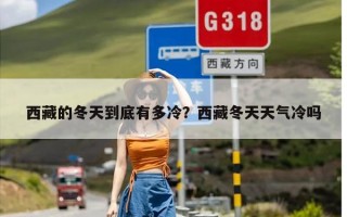 西藏的冬天到底有多冷？西藏冬天天气冷吗