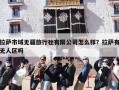 拉萨市域无疆旅行社有限公司怎么样？拉萨有无人区吗