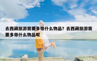 去西藏旅游需要多带什么物品？去西藏旅游需要多带什么物品呢