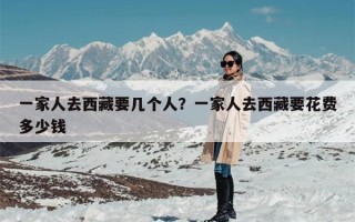 一家人去西藏要几个人？一家人去西藏要花费多少钱