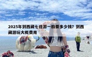 2025年到西藏七日游一般要多少钱？到西藏游玩大概费用