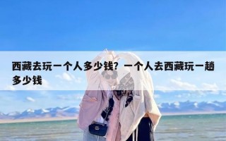 西藏去玩一个人多少钱？一个人去西藏玩一趟多少钱