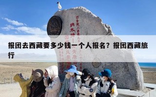 报团去西藏要多少钱一个人报名？报团西藏旅行