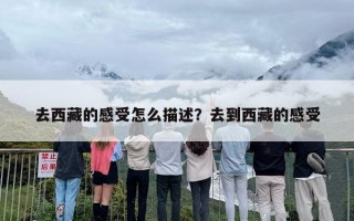 去西藏的感受怎么描述？去到西藏的感受