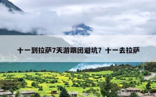 十一到拉萨7天游跟团避坑？十一去拉萨