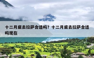 十二月底去拉萨合适吗？十二月底去拉萨合适吗现在