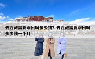 去西藏需要跟团吗多少钱？去西藏需要跟团吗多少钱一个月