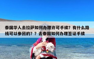 泰国华人去拉萨如何办理许可手续？有什么路线可以参团的？？去泰国如何办理签证手续