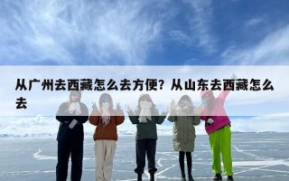 从广州去西藏怎么去方便？从山东去西藏怎么去