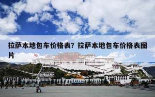 拉萨本地包车价格表？拉萨本地包车价格表图片
