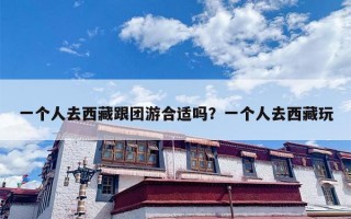 一个人去西藏跟团游合适吗？一个人去西藏玩