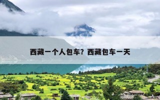 西藏一个人包车？西藏包车一天