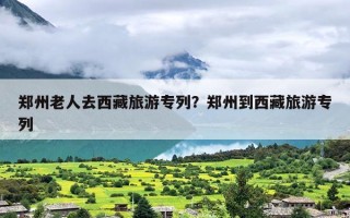 郑州老人去西藏旅游专列？郑州到西藏旅游专列