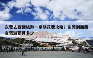 东莞去西藏旅游一星期花费攻略？东莞到西藏自驾游预算多少