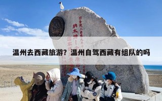 温州去西藏旅游？温州自驾西藏有组队的吗