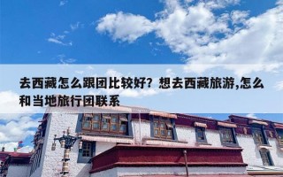 去西藏怎么跟团比较好？想去西藏旅游,怎么和当地旅行团联系