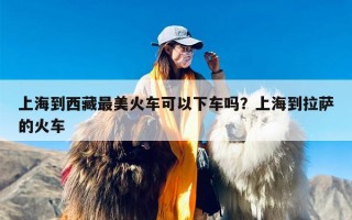 上海到西藏最美火车可以下车吗？上海到拉萨的火车