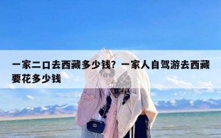 一家二口去西藏多少钱？一家人自驾游去西藏要花多少钱