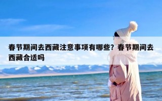 春节期间去西藏注意事项有哪些？春节期间去西藏合适吗