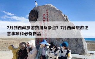 7月到西藏旅游费用及景点？7月西藏旅游注意事项和必备物品