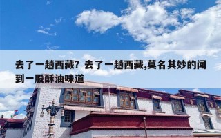 去了一趟西藏？去了一趟西藏,莫名其妙的闻到一股酥油味道