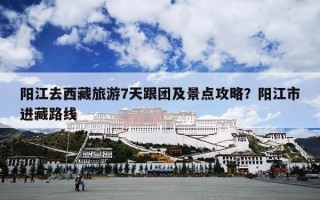 阳江去西藏旅游7天跟团及景点攻略？阳江市进藏路线