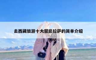 去西藏旅游十大禁忌拉萨的简单介绍