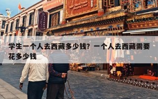 学生一个人去西藏多少钱？一个人去西藏需要花多少钱