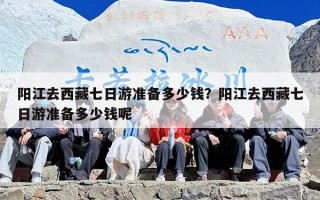阳江去西藏七日游准备多少钱？阳江去西藏七日游准备多少钱呢