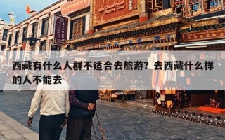 西藏有什么人群不适合去旅游？去西藏什么样的人不能去