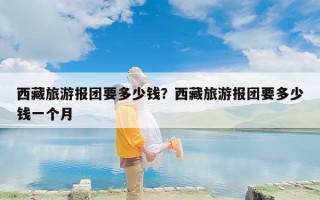 西藏旅游报团要多少钱？西藏旅游报团要多少钱一个月