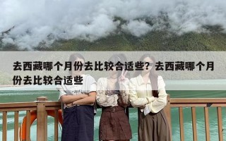 去西藏哪个月份去比较合适些？去西藏哪个月份去比较合适些