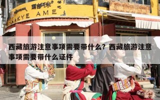 西藏旅游注意事项需要带什么？西藏旅游注意事项需要带什么证件