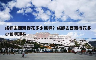 成都去西藏得花多少钱啊？成都去西藏得花多少钱啊现在