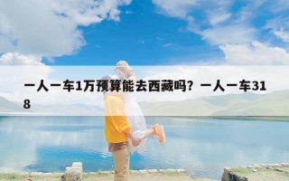 一人一车1万预算能去西藏吗？一人一车318