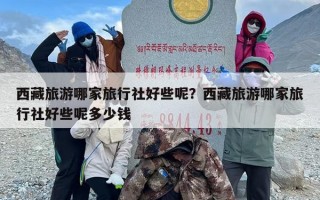 西藏旅游哪家旅行社好些呢？西藏旅游哪家旅行社好些呢多少钱