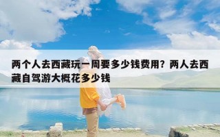 两个人去西藏玩一周要多少钱费用？两人去西藏自驾游大概花多少钱