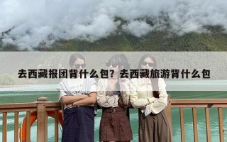 去西藏报团背什么包？去西藏旅游背什么包