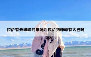 拉萨有去珠峰的车吗？拉萨到珠峰有大巴吗