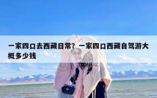 一家四口去西藏日常？一家四口西藏自驾游大概多少钱