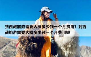 到西藏旅游需要大概多少钱一个月费用？到西藏旅游需要大概多少钱一个月费用呢