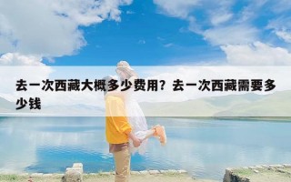 去一次西藏大概多少费用？去一次西藏需要多少钱