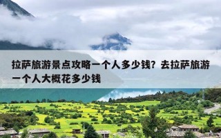 拉萨旅游景点攻略一个人多少钱？去拉萨旅游一个人大概花多少钱