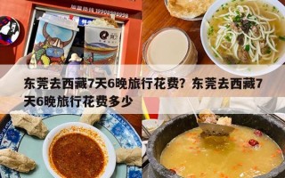 东莞去西藏7天6晚旅行花费？东莞去西藏7天6晚旅行花费多少