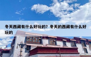 冬天西藏有什么好玩的？冬天的西藏有什么好玩的