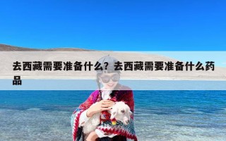 去西藏需要准备什么？去西藏需要准备什么药品