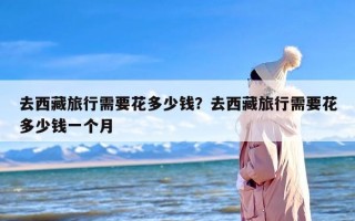 去西藏旅行需要花多少钱？去西藏旅行需要花多少钱一个月